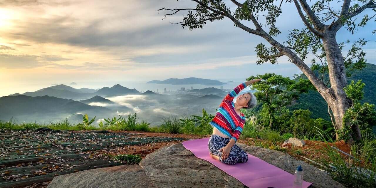 Yoga & Menopausal Hair Health Enhancing Your Well-Being Inside and Out