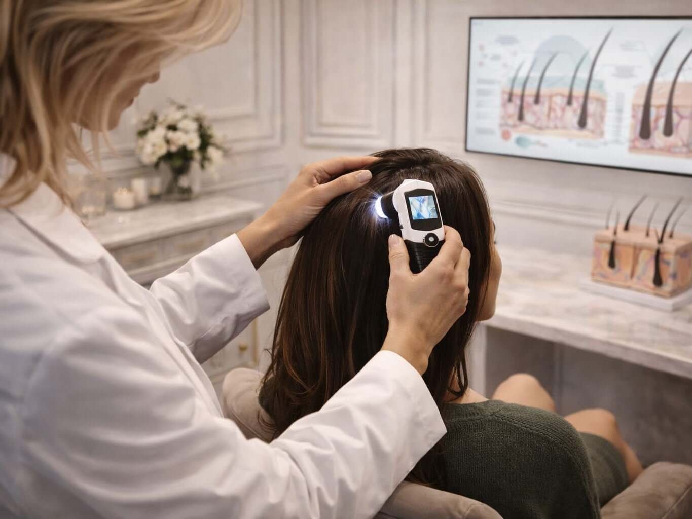 when to see a trichologist hair loss consultation