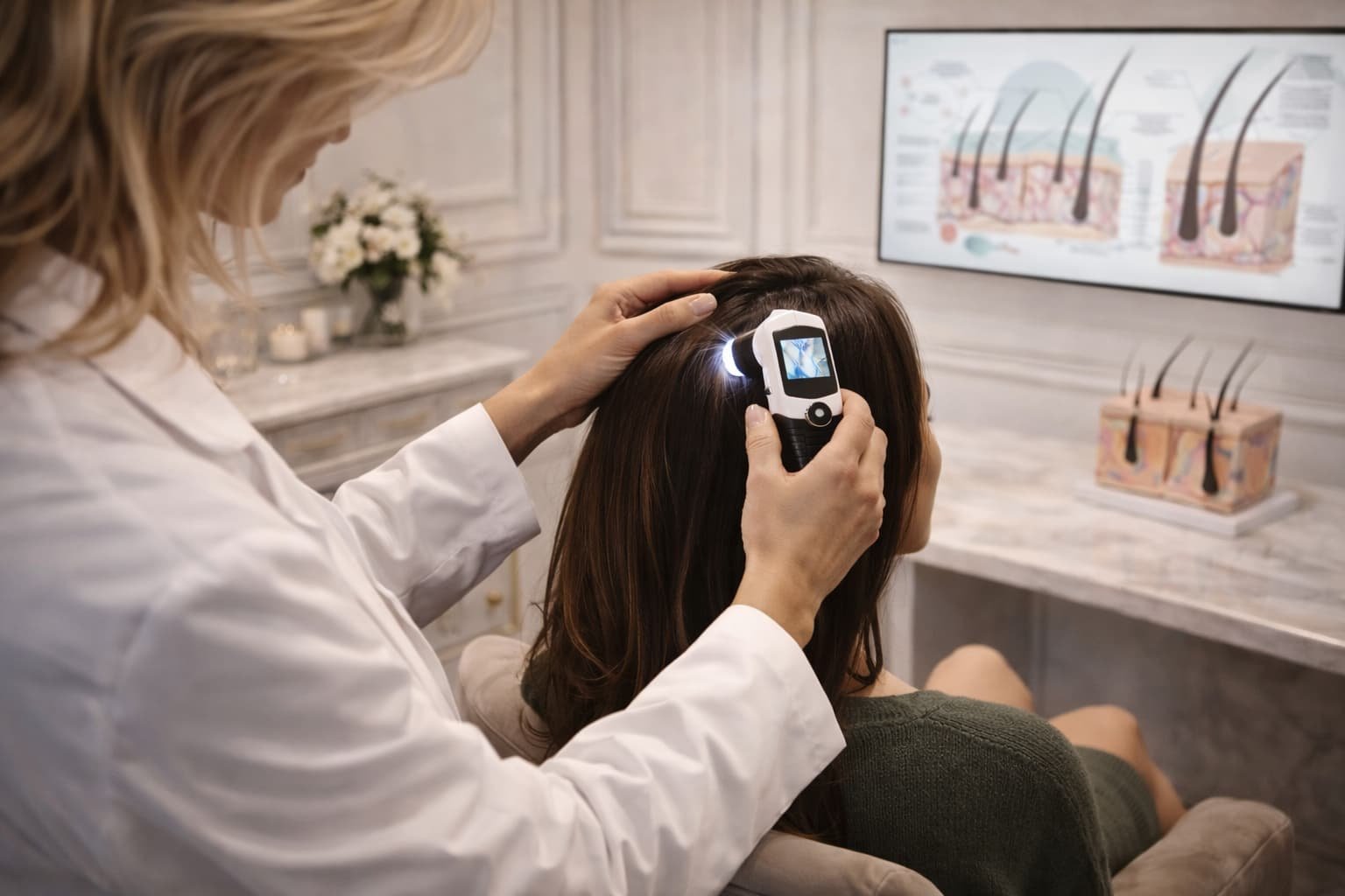 when to see a trichologist hair loss consultation