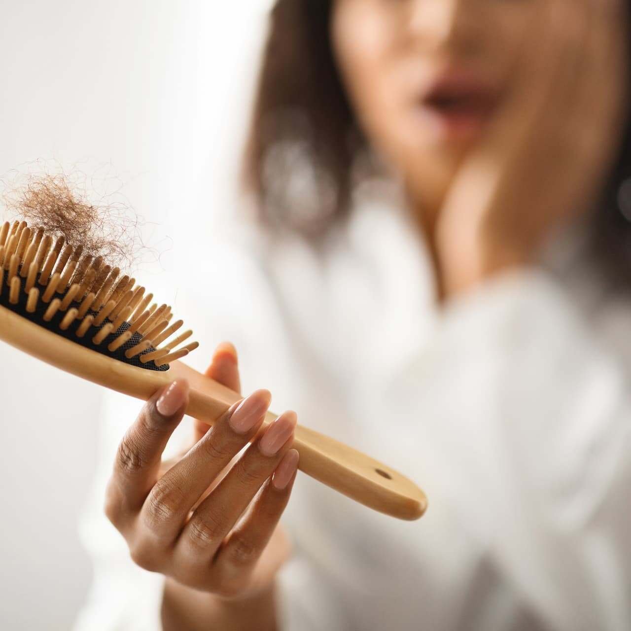 GLP-1 hair shedding consultation with trichologist